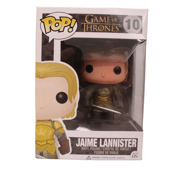 Funko Pop! JAIME LANNISTER #10 GOT Game Of Thrones 2013 Vinyl Figure Collectible - Picture 1 of 8